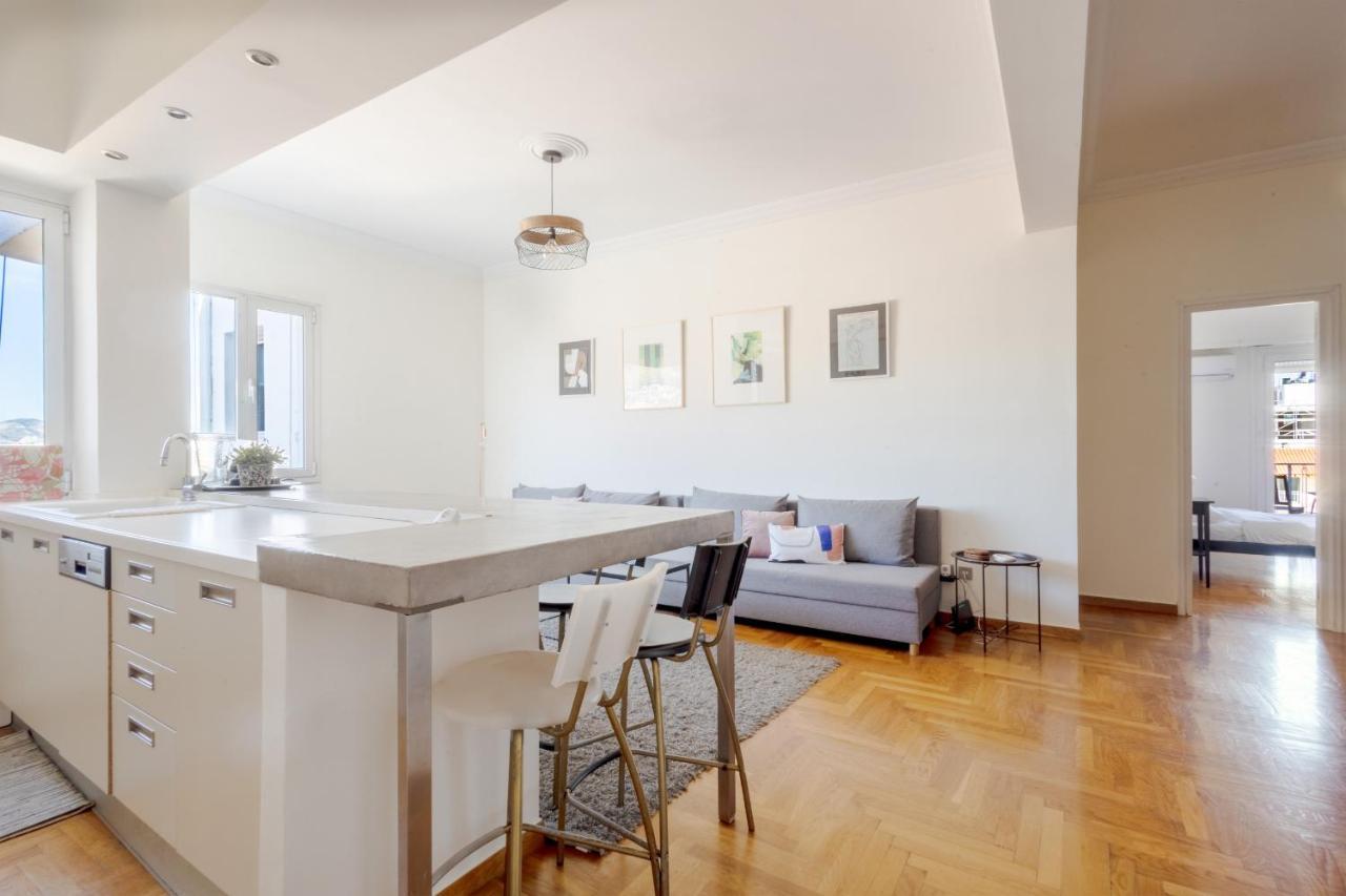 3 Bdr Apt Incredible Acropolis View Athena Bagian luar foto