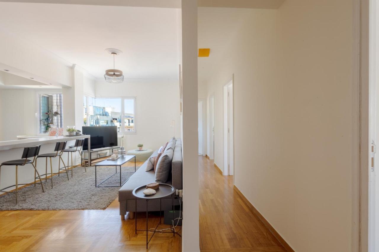 3 Bdr Apt Incredible Acropolis View Athena Bagian luar foto