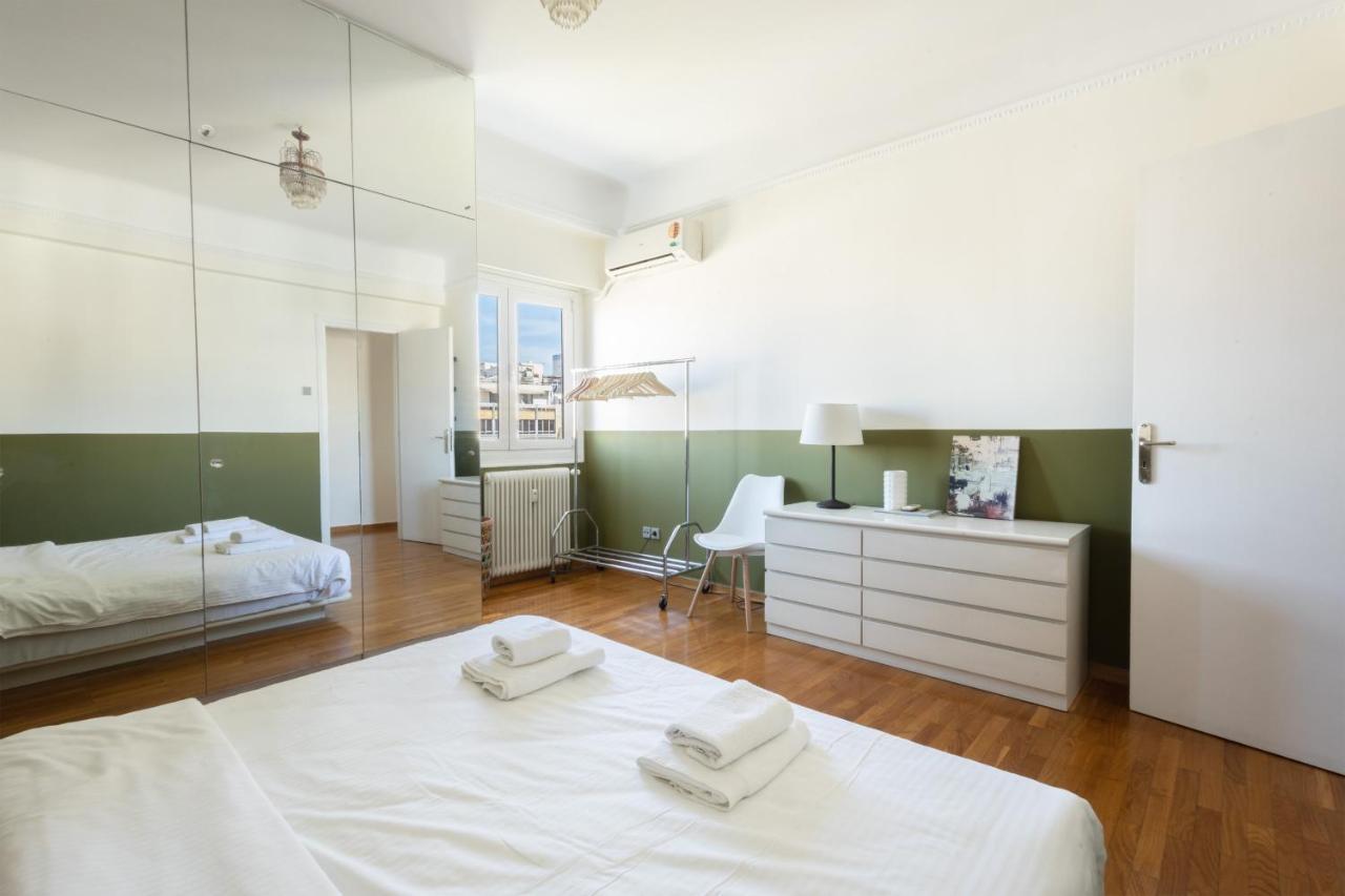 3 Bdr Apt Incredible Acropolis View Athena Bagian luar foto